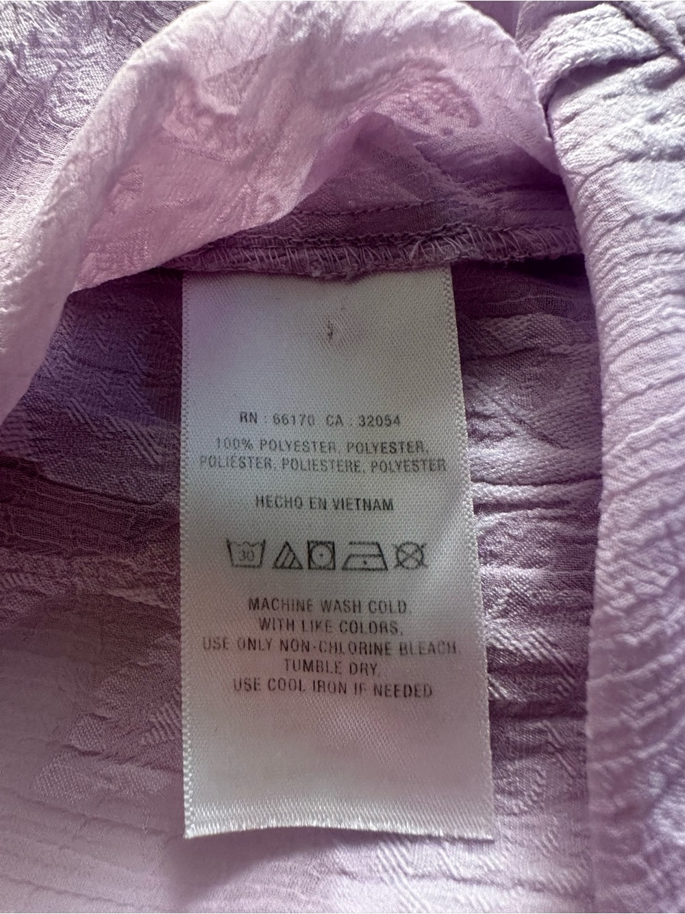 Anthropologie Maeve Mallory Lace Blouse Lilac Purple Ruffle Top S - Picture 10 of 11